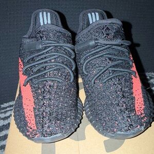Adidas Yeezy Kids Shoes - Black and Red - Toddler size 7K